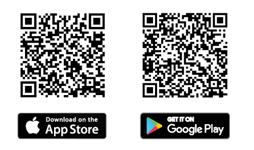 qr kody ke stažení aplikace